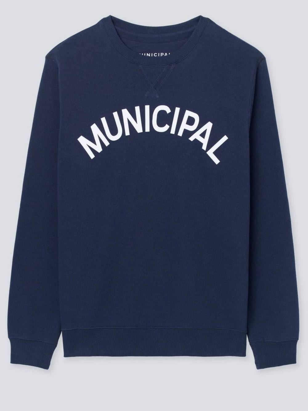 Municipal M.OG-330 Crew Neck Sweatshirt -‎ Navy - Men’s Large